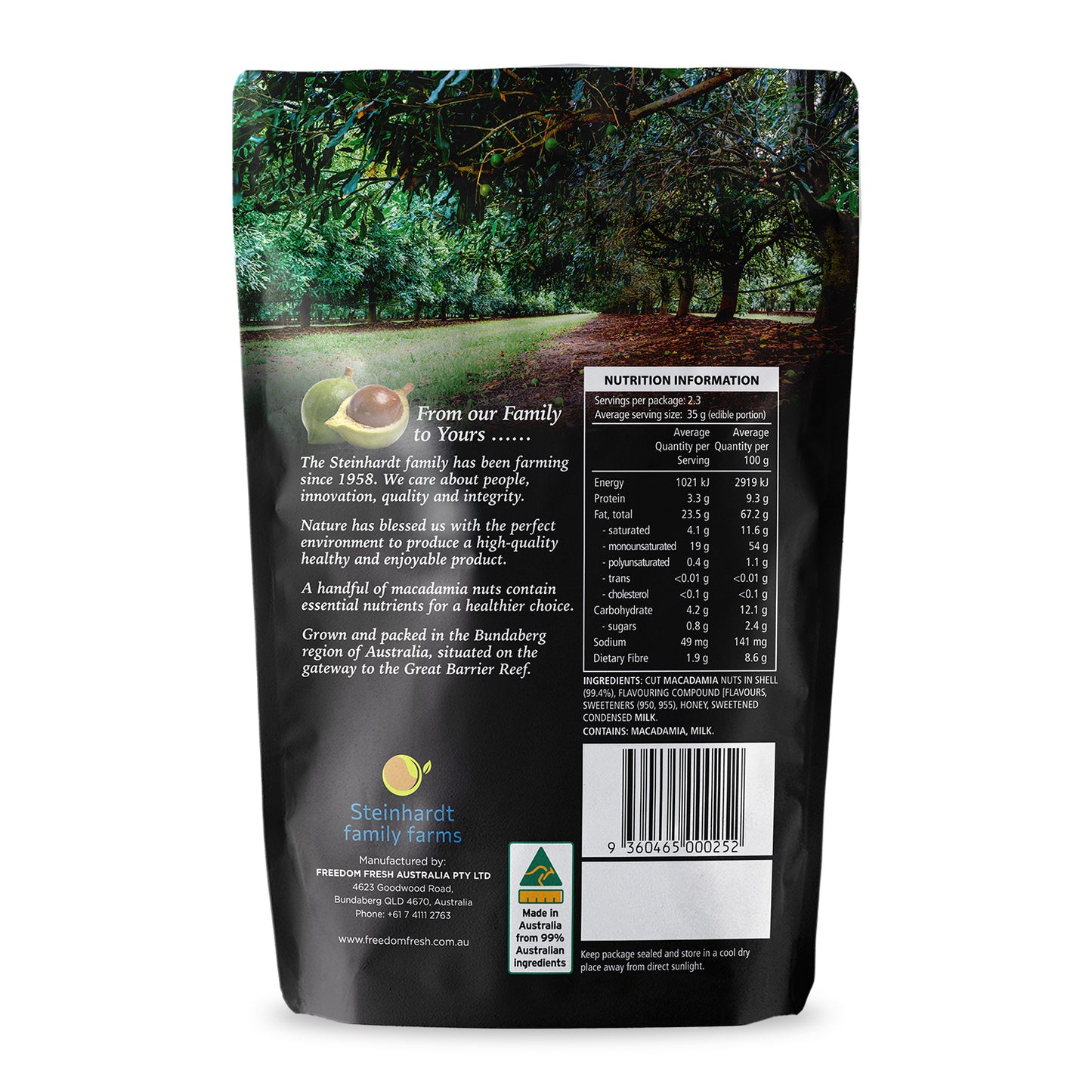Australian Honey Happy Nut Macadamias